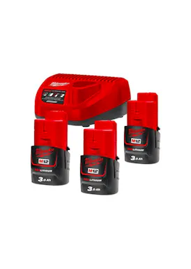 Milwaukee M12™ NRG PACK 3 Accu's  (4933459207)