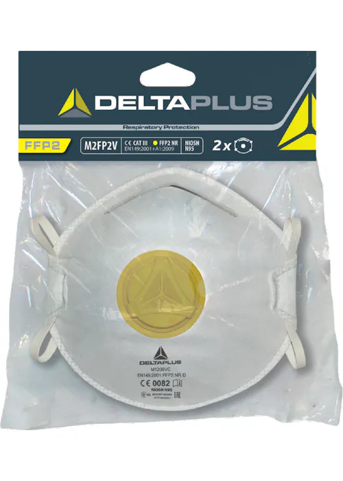 Delta Plus Set 2 Maskers FFP2+V OP KRT