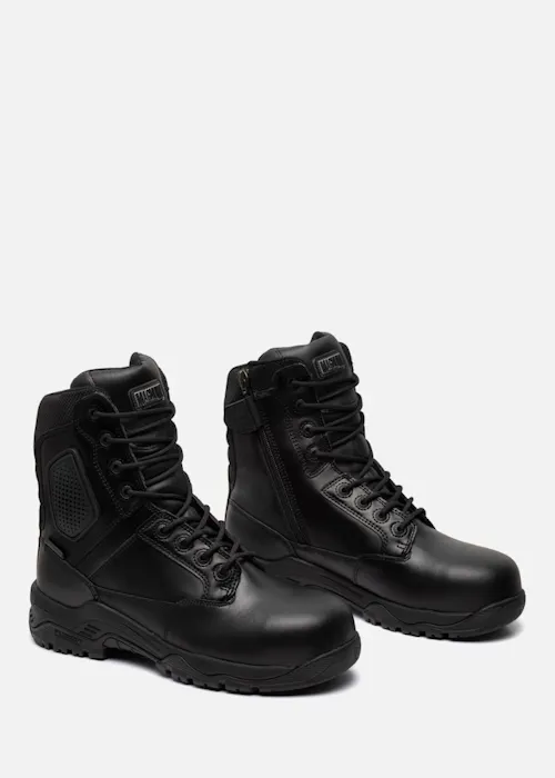 Magnum Strike Force 8.0 Bottes imperméables à fermeture latérale S3 avec zip