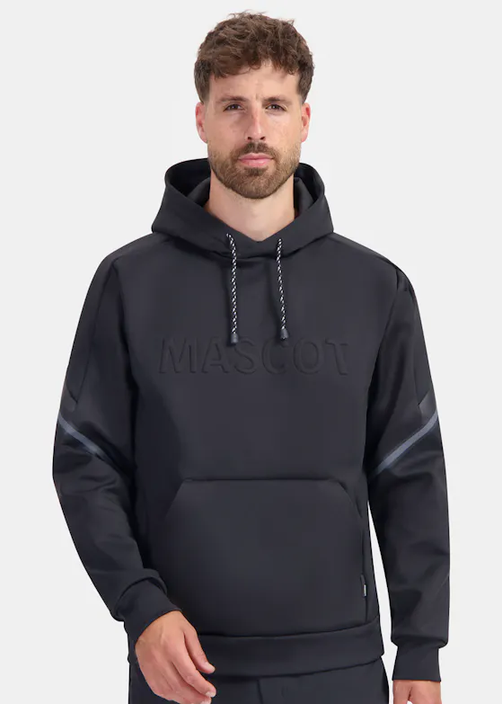 Mascot personalisiertes Fleece-Kapuzensweatshirt mit Mascot-Logo