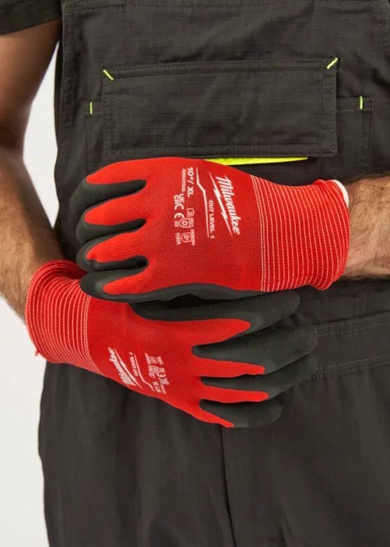 Milwaukee Winterarbeitshandschuh, Schnittklasse A