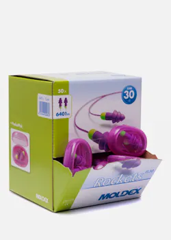 Moldex Rockets Cord 6401 oordopjes (50 paar) miniatuur