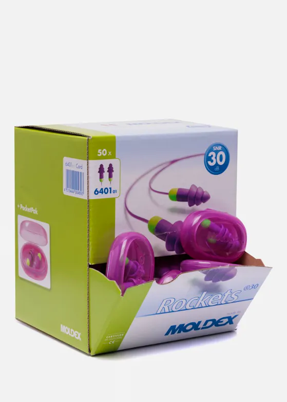 Moldex Rockets Cord 6401 oordopjes (50 paar)