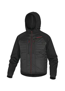 Delta Plus Gewatteerde Jack van Bimaterie Pu Gecoate Ripstop Polyamide En Dubbel Gelamineerd Polyester