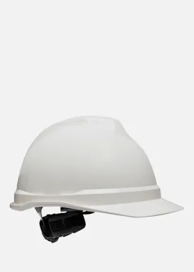 MSA-Helm V-Gard 500, unbelüftet, mit Drehknopf