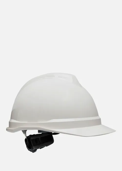 MSA Helm V-Gard 500 Ongeventileerd Draaiknop