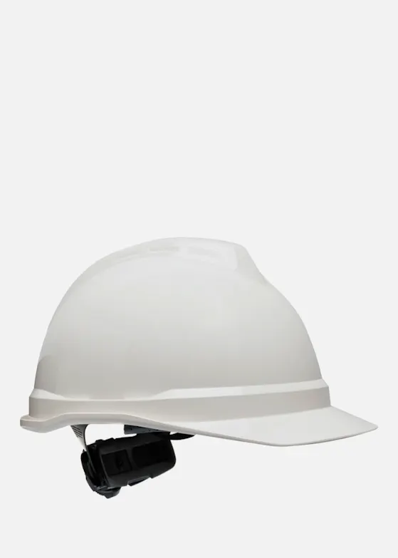 MSA-Helm V-Gard 500, unbelüftet, mit Drehknopf