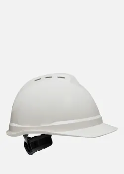MSA V-Gard 500 geventileerde veiligheidshelm met Fas-Trac III binnenwerk