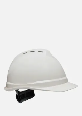 MSA V-Gard 500 geventileerde veiligheidshelm met Fas-Trac III binnenwerk