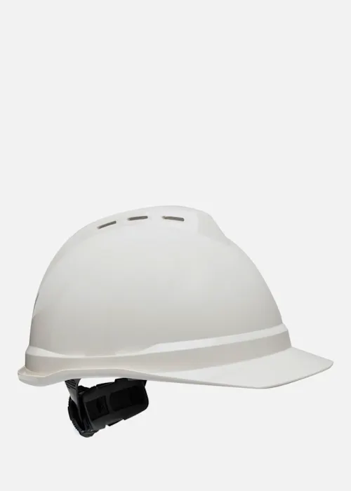 MSA V-Gard 500 belüfteter Schutzhelm mit Fas-Trac III-Innenausstattung