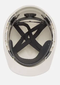 MSA V-Gard 500 belüfteter Schutzhelm mit Fas-Trac III-Innenausstattung thumbnail