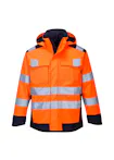 High Vis Oranje/Marineblauw