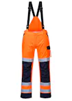 High Vis Oranje/Marineblauw