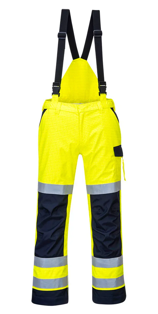 High Vis Gelb/Marineblau