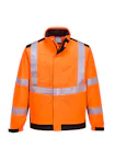 High Vis Oranje/Marineblauw