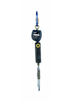 3M DBI-SALA Nano-Lok Persoonlijke Zelfintrekbare Lijn 3101208 1,8 m miniatuur