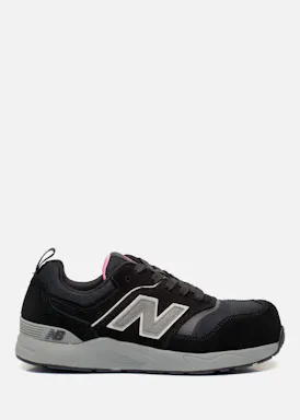 New Balance Elite Lite S1PL Damen-Sicherheitsschuh schwarz/rosa