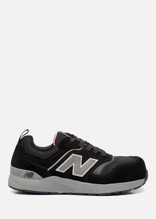 New Balance Elite Lite S1PL Dames Werkschoen Zwart/Rose