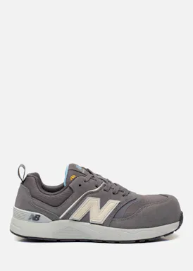New Balance Elite Lite S1PL Dames Werkschoen Antraciet/Blauw