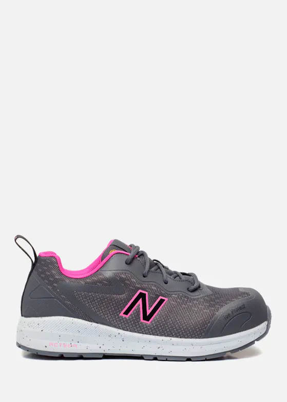 New Balance Logic Damen-S1PL Sicherheitsschuh grau/rosa