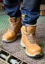 New Balance Calibre S3L Werkschoen Wheat miniatuur