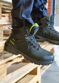 New Balance Calibre S3L Werkschoen Zwart 4E miniatuur