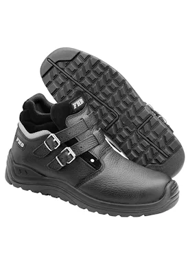 FHB Norbert S3-Stiefel mit Schnallen, EN ISO 20345-S3 HRO