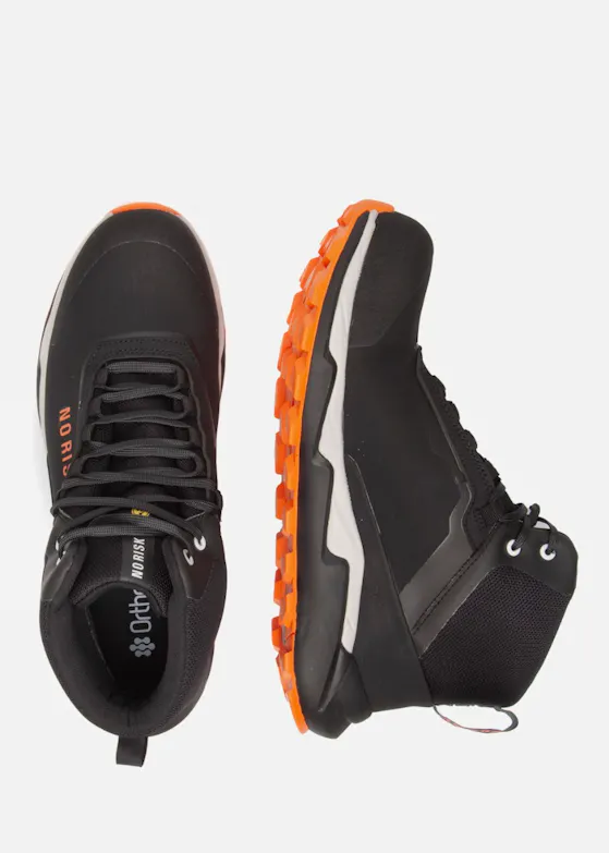No Risk Athletic Mid Orange STX Werkschoen