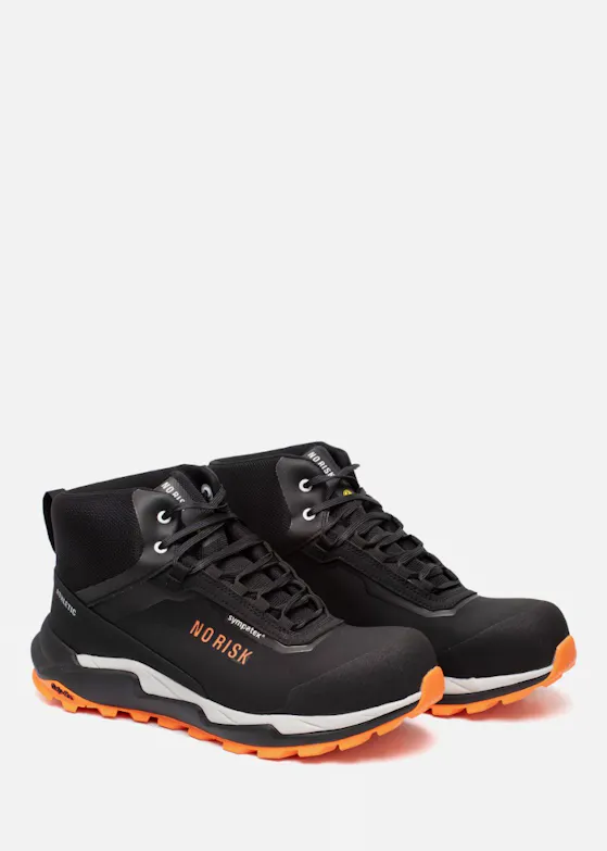 No Risk Athletic Mid Orange STX Werkschoen