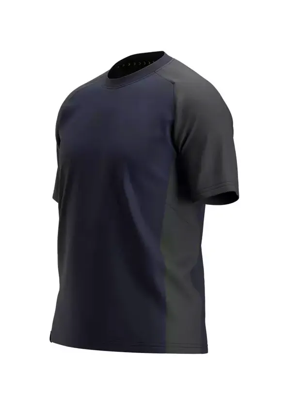 Marineblauw/grijs