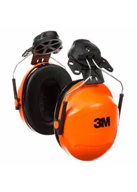 3M Peltor Optime Kapselgehörschützer H510P3E-OR Helmbefestigung Orange