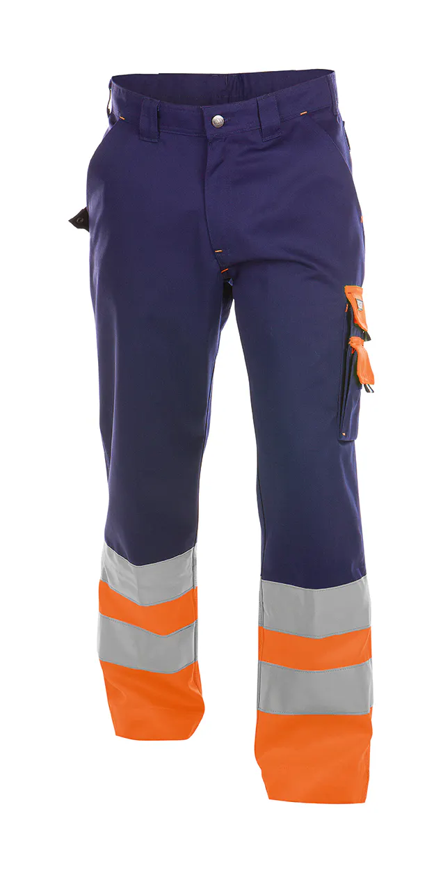 Oranje/Marineblauw