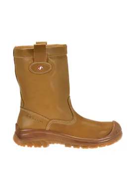 Sixton Peak Montana, Beige/Naturel Werklaars Met Wol Voering S3
