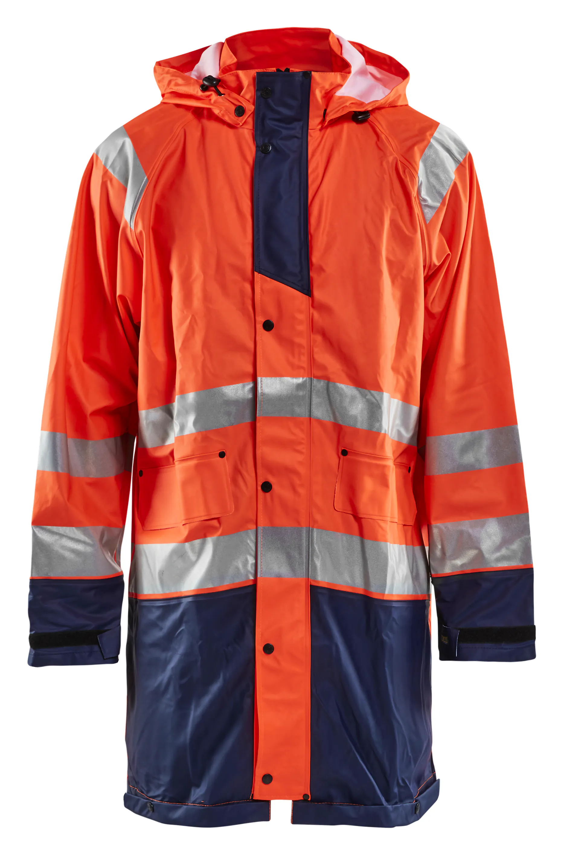 Oranje/Marineblauw