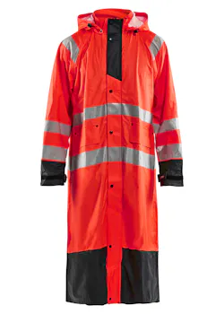 Blåkläder 4325 Regenjas High Vis miniatuur