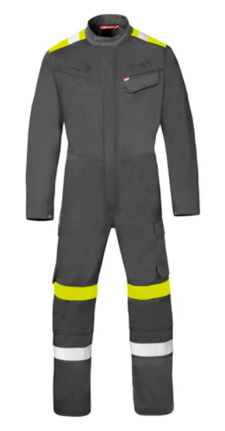 Charcoal grijs/Fluo geel