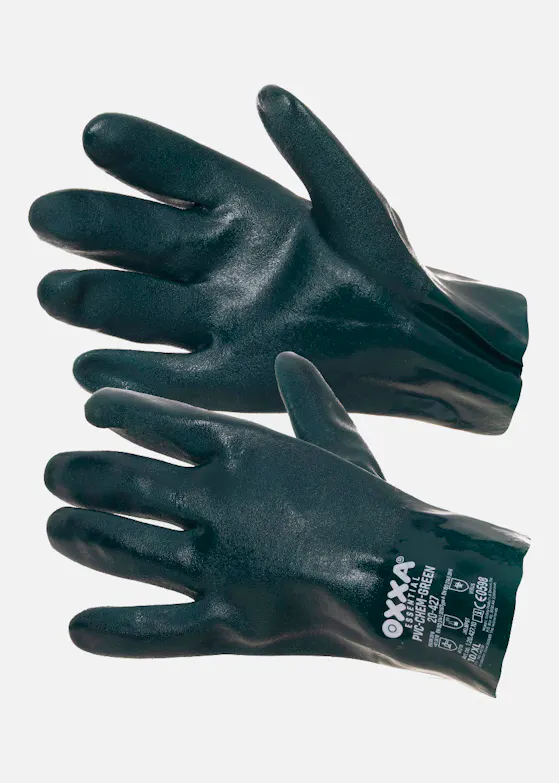 Oxxa Basic PVC-Chem-Green 20-427 Arbeitshandschuh