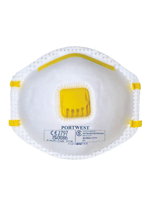 Portwest FFP1 Valved Respirator (10 Stuks)-1