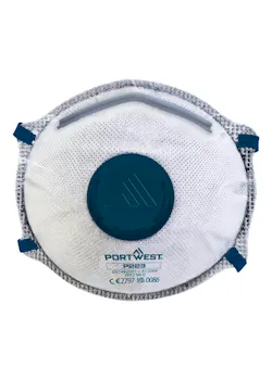 Portwest FFP2 Carbon Valved Dolomite Respirator (10 Stuks)-1