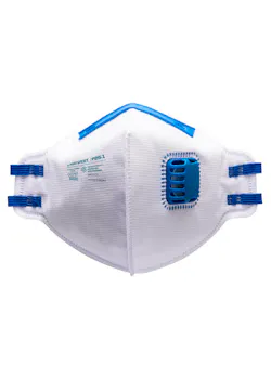 Portwest FFP2 Valved Fold Flat Respirator (20 Stuks)-1 miniatuur