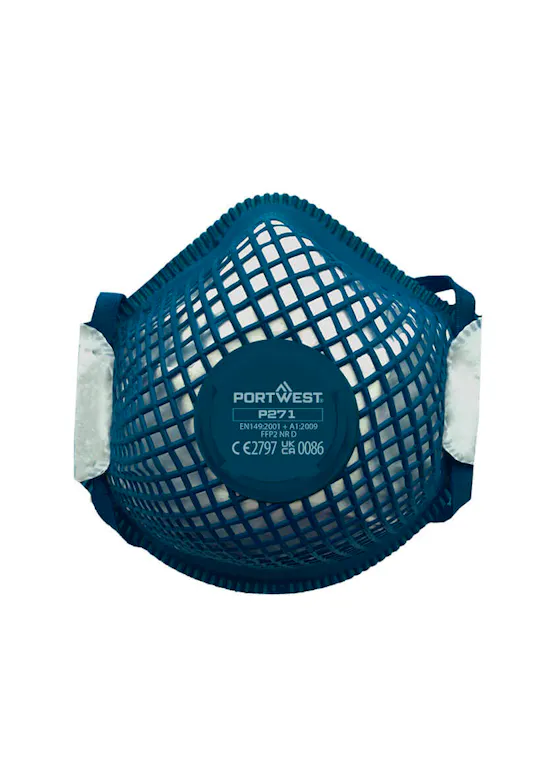 Portwest Ergonet FFP2 Valved Dolomite Respirator (10 Stück) - 1