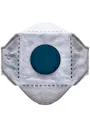 Portwest Eagle FFP2 Valved Carbon Fold Flat Respirator (10 Stuks)-1 miniatuur
