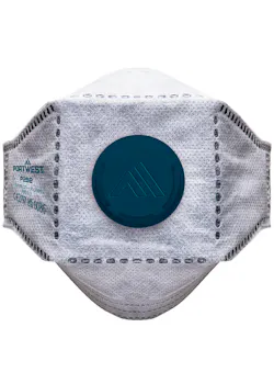 Portwest Eagle FFP2 Valved Carbon Fold Flat Respirator (10 Stuks)-1