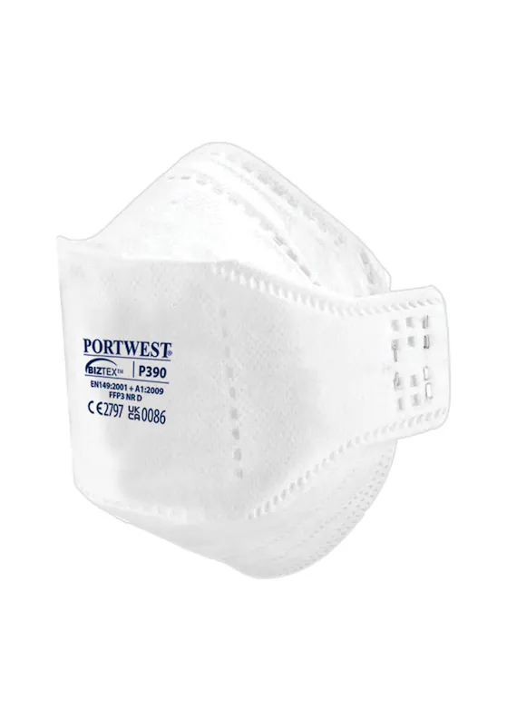 Portwest Eagle FFP3 Dolomite Fold Flat Respirator (20 Stuks)-1