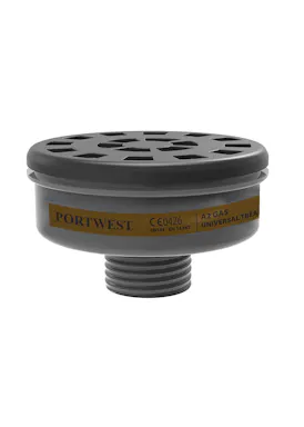 Portwest A2-Gasfilter, Universalgewinde (6 Stück) – 1