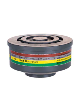 Portwest ABEK1-Gasfilter, spezieller Gewindeanschluss (4 Stück) - 1