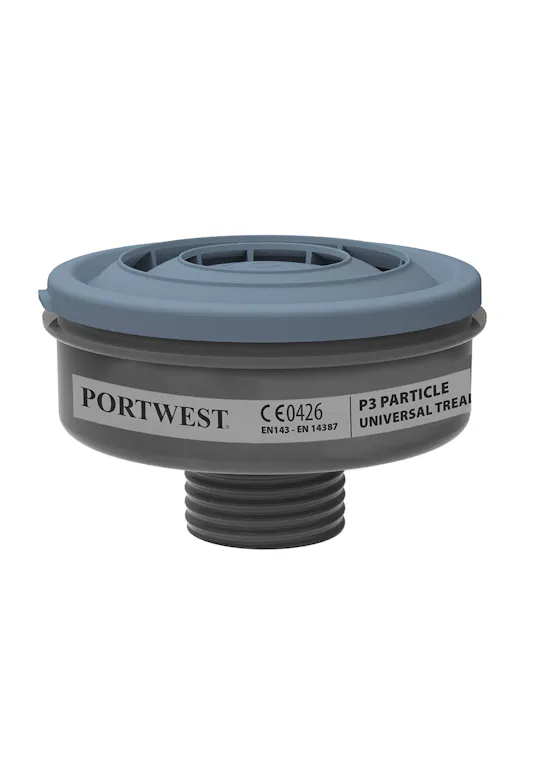 Portwest P3-Partikelfilter, Universalgewinde (6 Stück) - 1