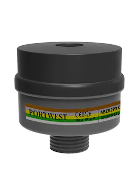 Portwest ABEK2P3 Kombinationsfilter, Universalgewinde (4 Stück) - 1