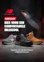 New Balance Logic Dames S1PL Werkschoen Grijs/Roze miniatuur