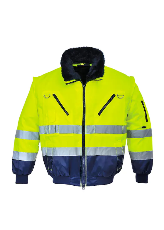 Portwest Hi-Vis Kontrast-Bomberjacke